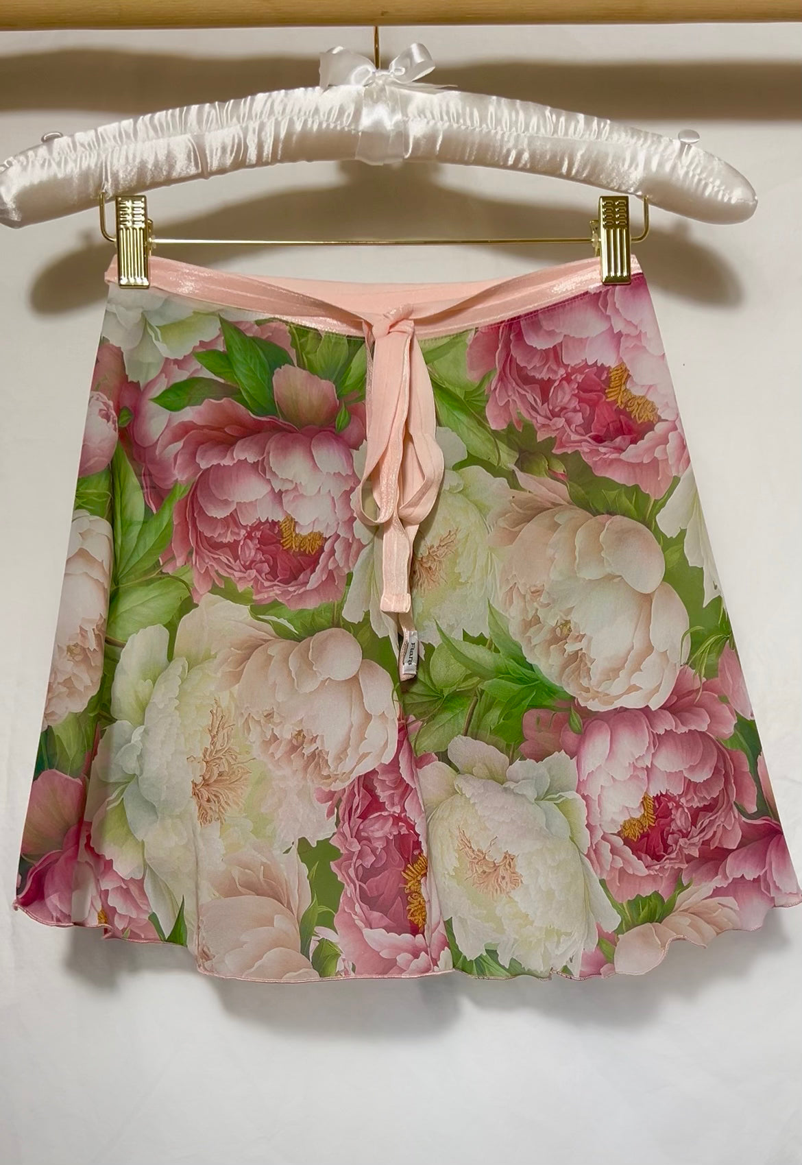 Peony Blush Wrap Skirt