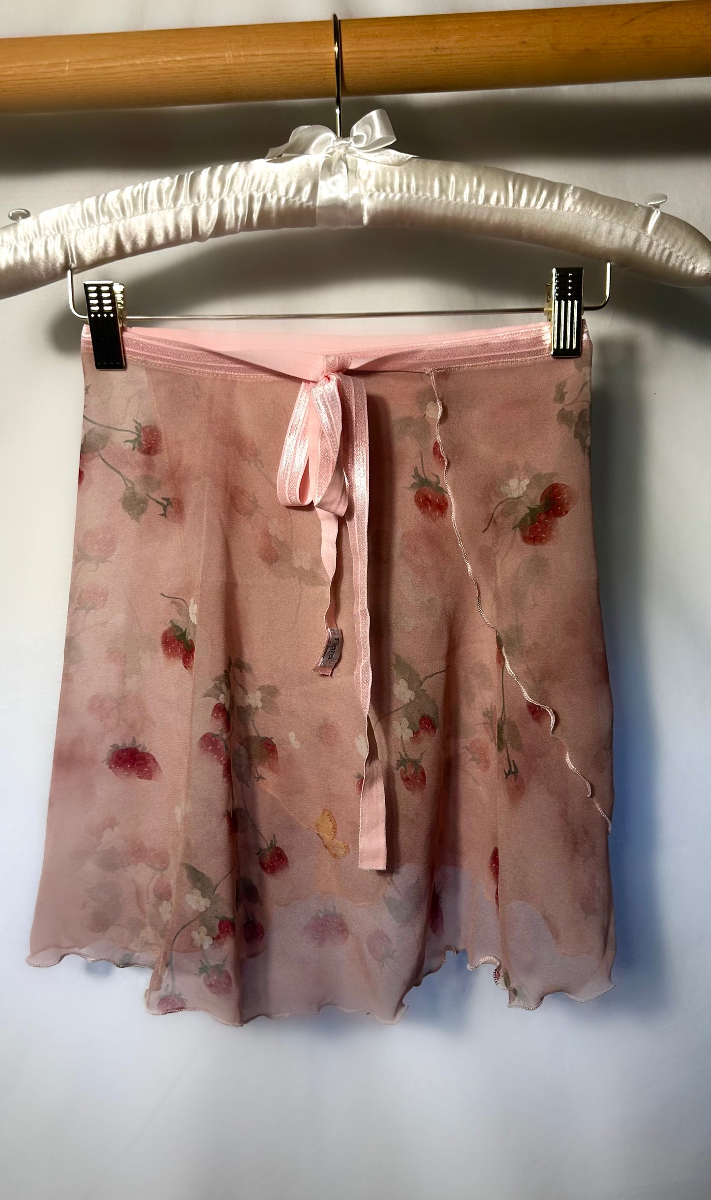 Strawberry Fields Wrap Skirt