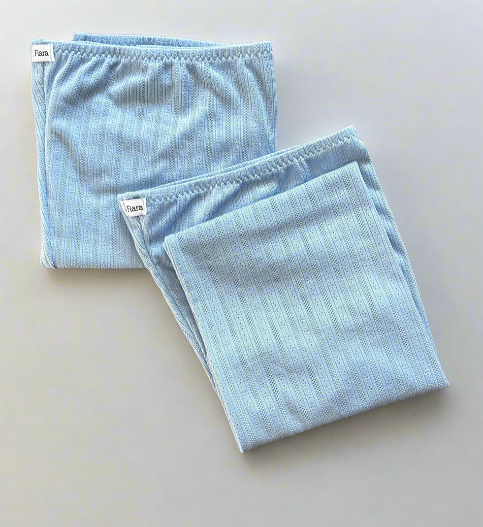 Blue Cloud Leg warmers