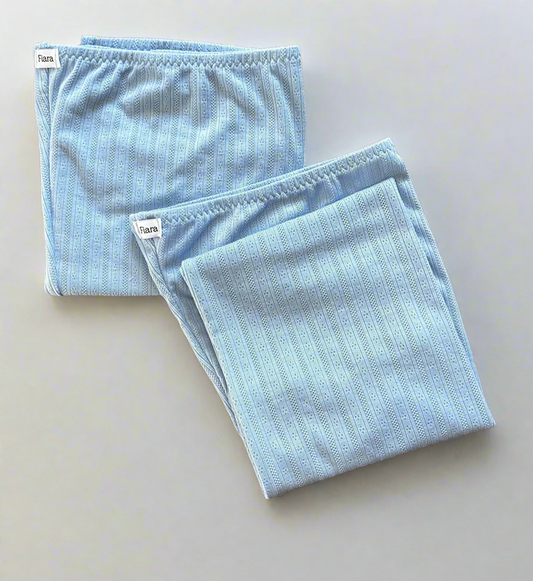 Blue Cloud Leg warmers