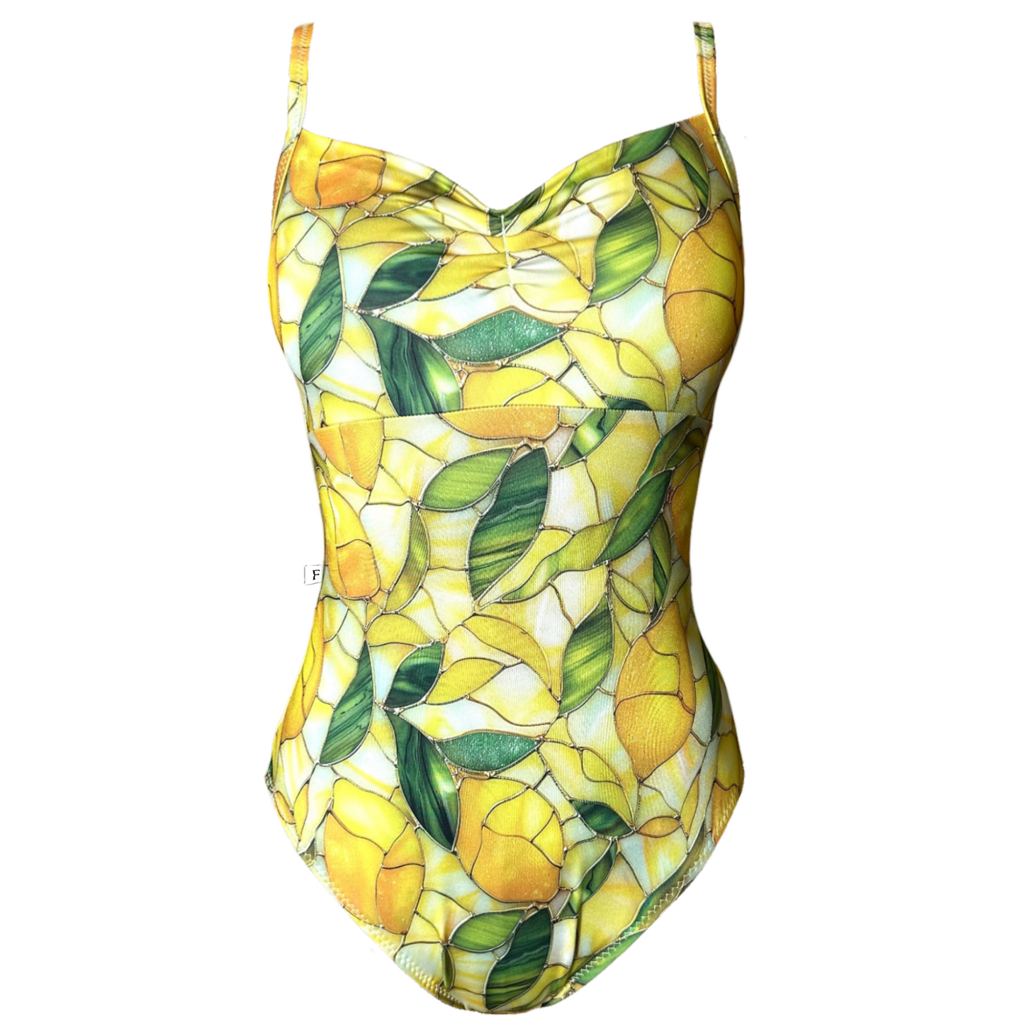 Grace in Lemon Vitrail Leotard