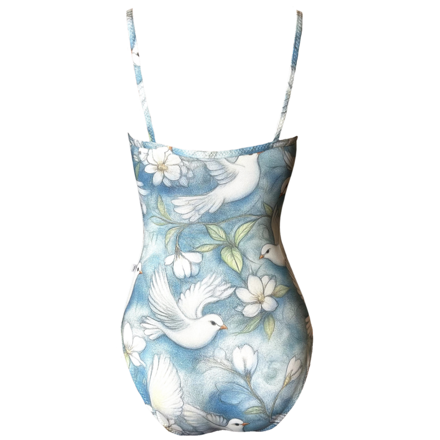 Grace in Morning Dove Leotard