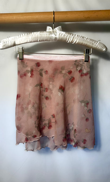 Strawberry Fields Wrap Skirt