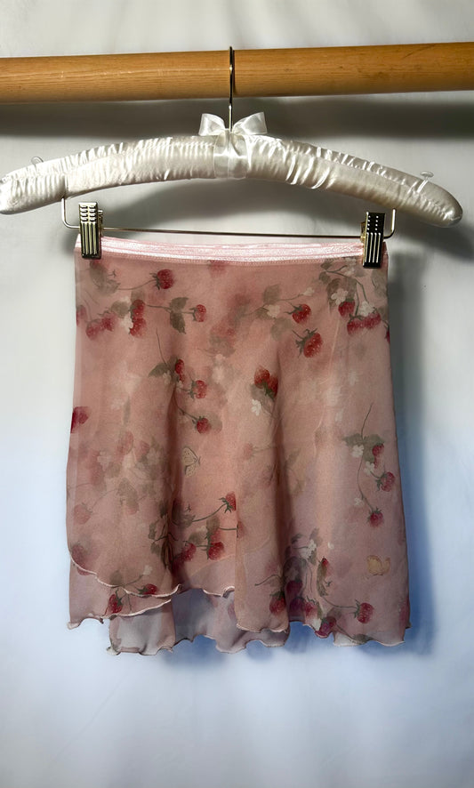 Strawberry Fields Wrap Skirt