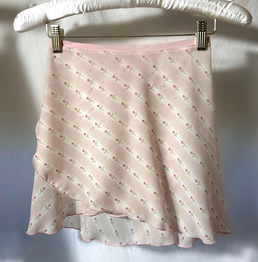 Vintage Roses Wrap Skirt