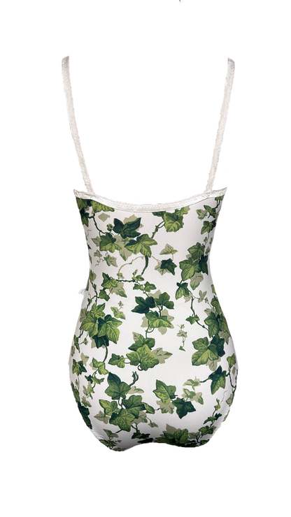 Flora in English Ivy Leotard