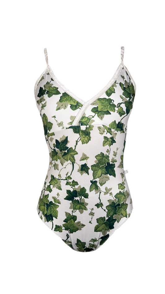 Flora in English Ivy Leotard