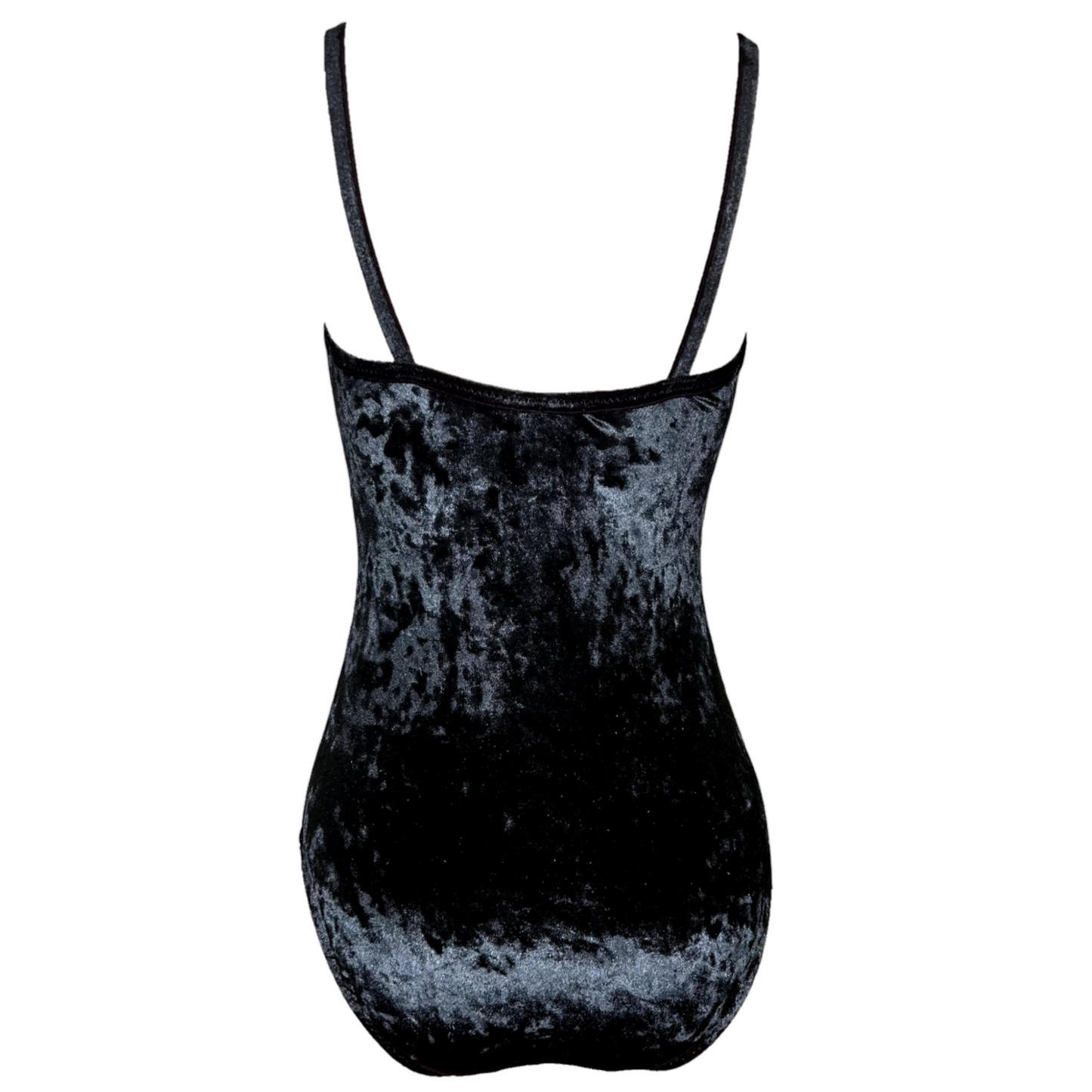 Flora in Midnight Velvet Leotard