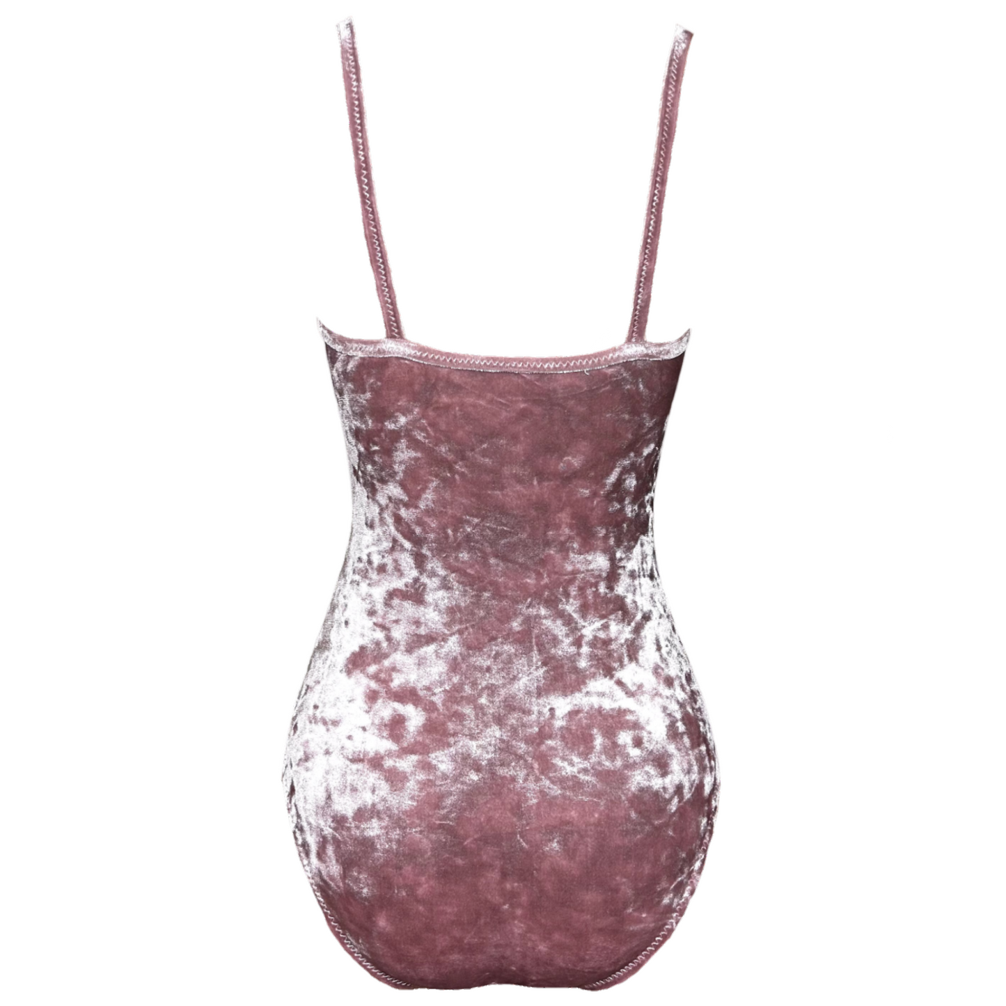 Flora in Rosy Velvet Leotard