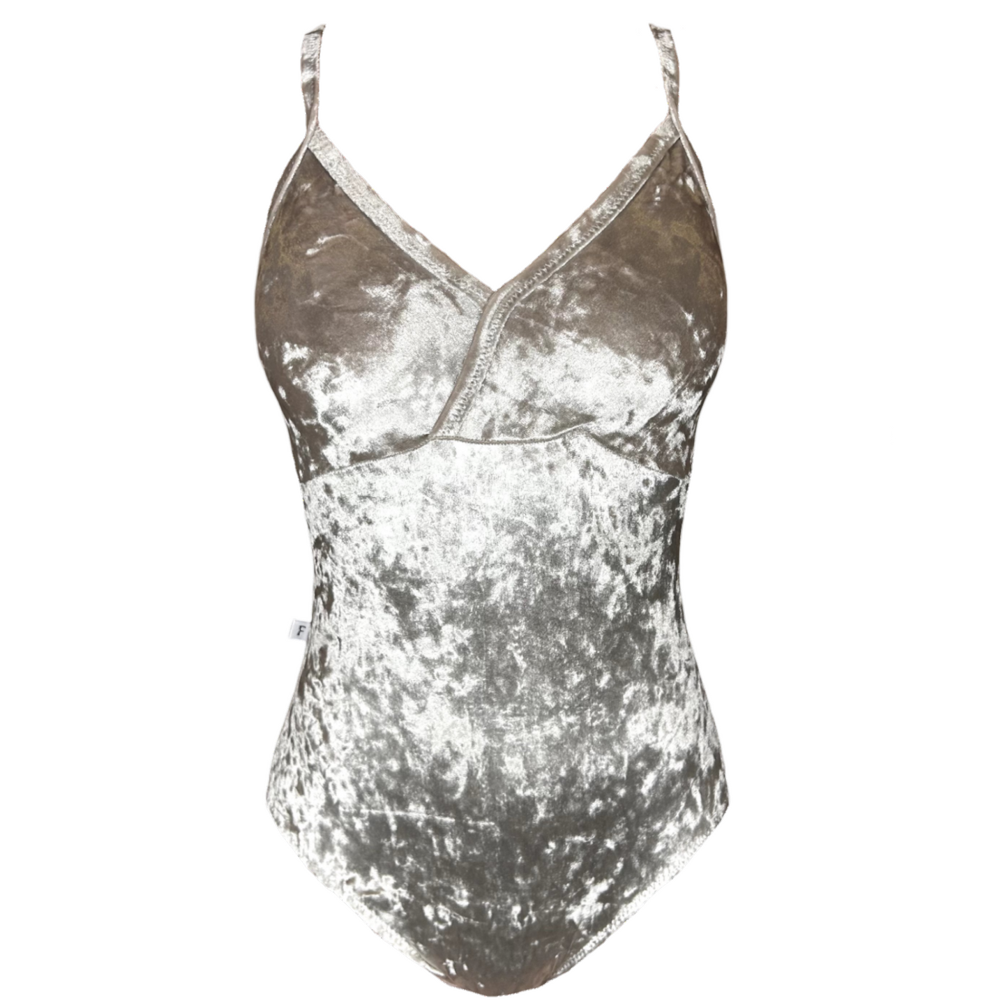 Flora in Frosted Velvet Leotard