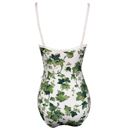 Flora in English Ivy Leotard