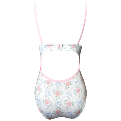 Celeste in Whimsy Blossom Leotard