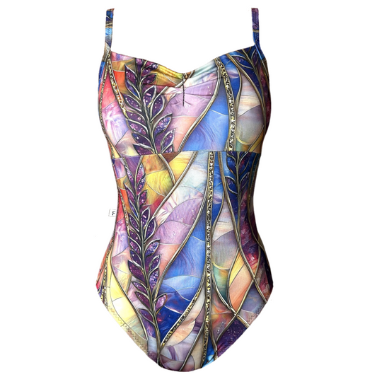Grace in Lavender Vitrail Leotard