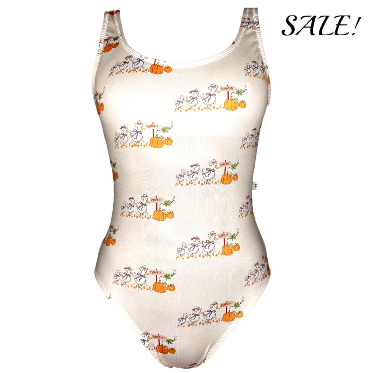 Lily in Autumn Ducks Leotard