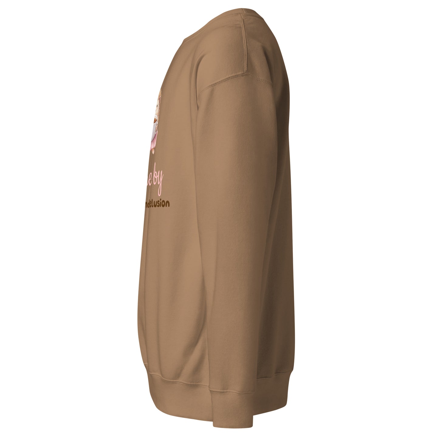 Cozy Powered by Caffeine and Delusion Warm Up Sweatshirt